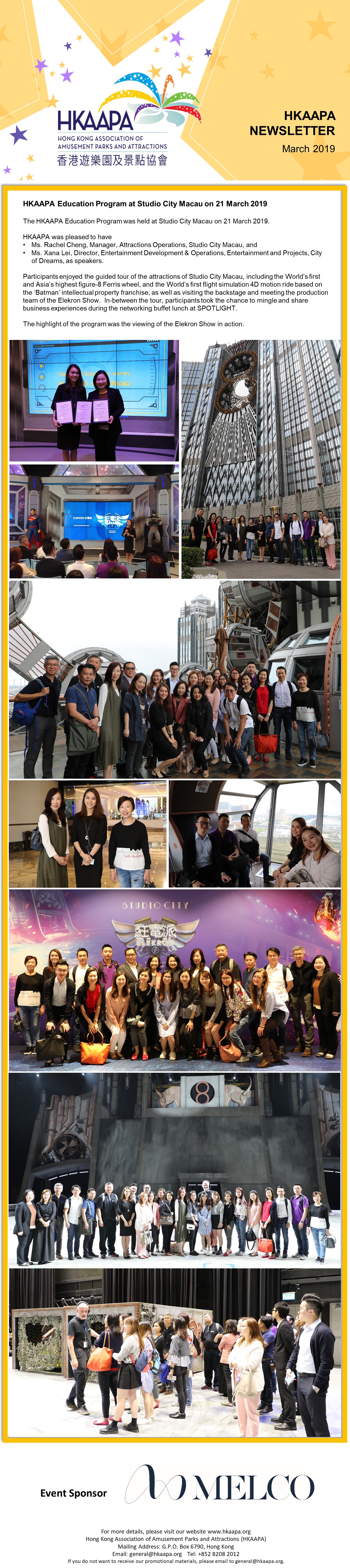 HKAAPA Newsletter March 2019